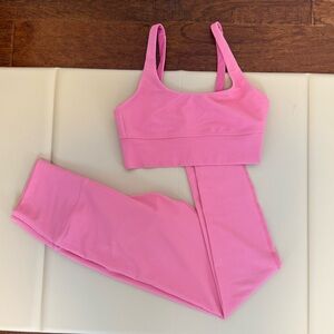 Beach Riot x Love Shack Fancy Workout Set (M)